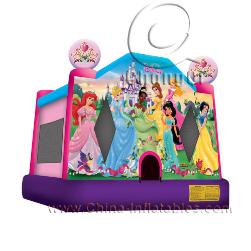 inflatable princess bouncy castle
